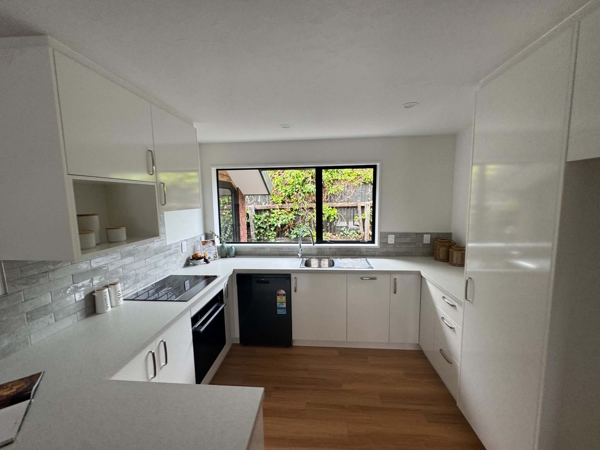Freshly repainted interior kitchen, Fendalton